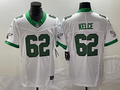 Men’s Philadelphia Eagles Jason Kelce #62 White Jersey
