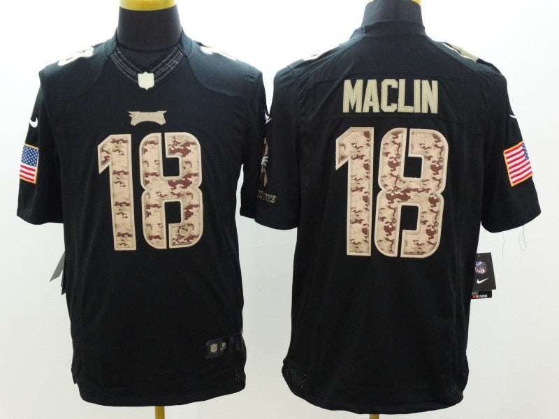 Men’s Philadelphia Eagles Jeremy Maclin #18 Black Jersey