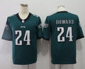 Men’s Philadelphia Eagles Jordan Howard #24 Midnight Green Jersey