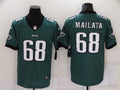 Men’s Philadelphia Eagles Jordan Mailata #68 Midnight Green Jersey
