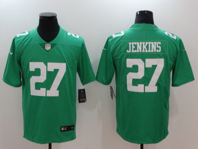 Men’s Philadelphia Eagles Malcom Jenkins #27 Green Jersey