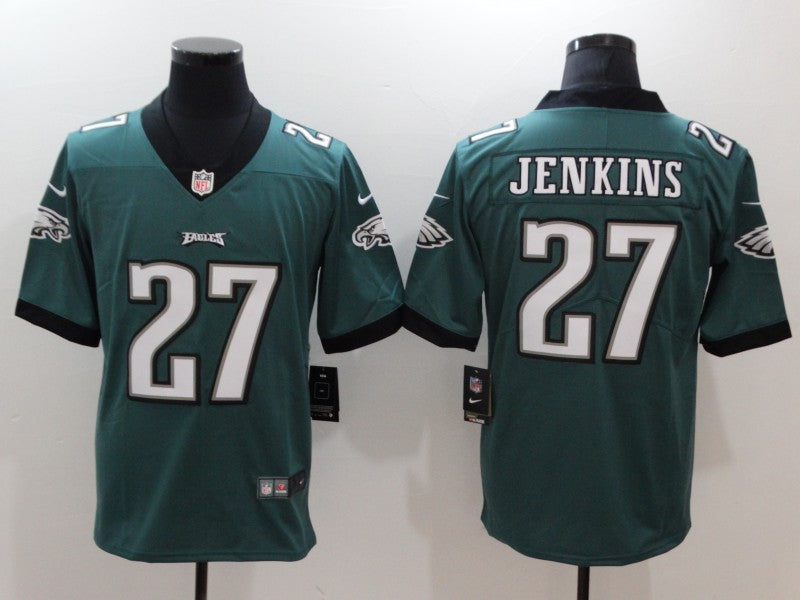 Men’s Philadelphia Eagles Malcom Jenkins #27 Midnight Green Jersey