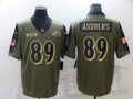Men’s Philadelphia Eagles Mark Andrews #89 Brown Jersey