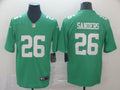 Men’s Philadelphia Eagles Miles Sanders #26 Green Jersey