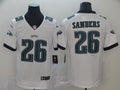 Men’s Philadelphia Eagles Miles Sanders #26 White Jersey