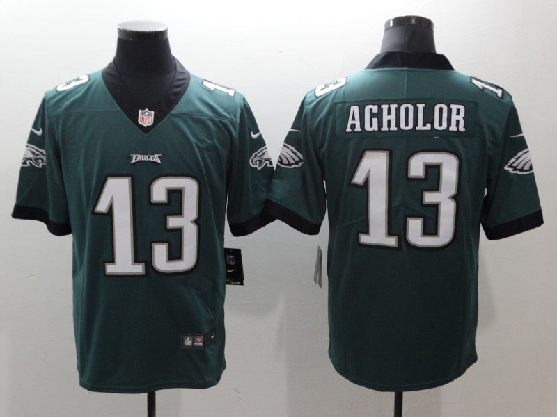 Men’s Philadelphia Eagles Nelson Agholor #13 Midnight Green Jersey