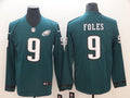Men’s Philadelphia Eagles Nick Foles #9 Midnight Green Team Jersey