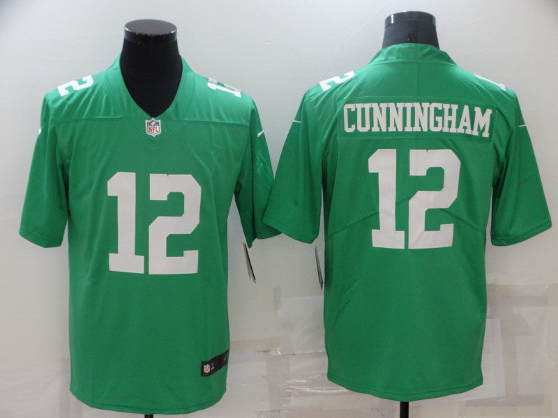 Men’s Philadelphia Eagles Randall Cunningham #12 Green Jersey