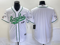 Men’s Philadelphia Eagles White Blank Jersey