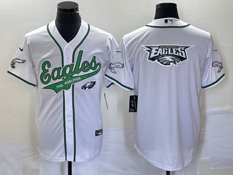 Men’s Philadelphia Eagles White Jersey