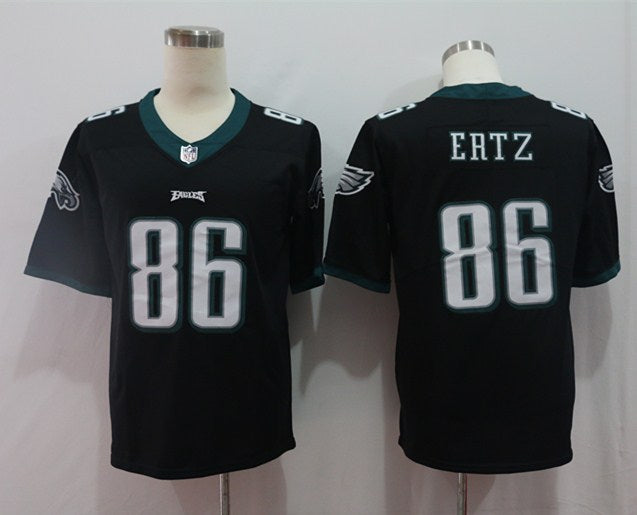 Men’s Philadelphia Eagles Zach Ertz #86 Black Jersey