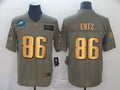 Men’s Philadelphia Eagles Zach Ertz #86 Brown Jersey