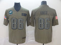 Men’s Philadelphia Eagles Zach Ertz #86 Brown Jersey