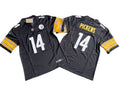Mens Pittsburgh Steelers #14 George Pickens Nike Black Vapor F.U.S.E. Limited Jersey