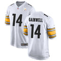 Men’s Pittsburgh Steelers #14 Kenneth Gainwell Nike White Vapor F.U.S.E. Limited Jersey