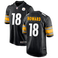 Men’s Pittsburgh Steelers #18 Will Howard Nike Black Vapor F.U.S.E. Limited Jersey