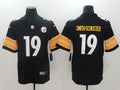 Men’s Pittsburgh Steelers #19 JuJu Smith-Schuster Nike Black Limited Football Jersey