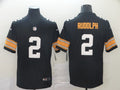 Men’s Pittsburgh Steelers #2 Mason Rudolph Nike Black Alternate Football Jersey