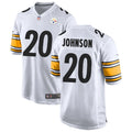 Men’s Pittsburgh Steelers #20 Kaleb Johnson Nike White Vapor F.U.S.E. Limited Jersey