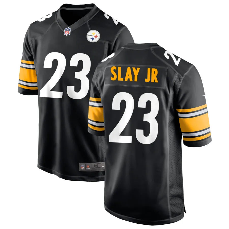 Men’s Pittsburgh Steelers #23 Darius Slay Jr Black Vapor F.U.S.E. Limited Jersey