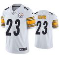 Mens Pittsburgh Steelers #23 Joe Haden Nike White Vapor Limited Jersey