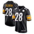 Men’s Pittsburgh Steelers #28 Miles Killebrew Nike 2023 Black Vapor F.U.S.E. Limited Jersey