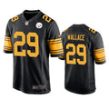 Men’s Pittsburgh Steelers #29 Levi Wallace Nike Black Alternate 2 Vapor F.U.S.E. Limited Jersey