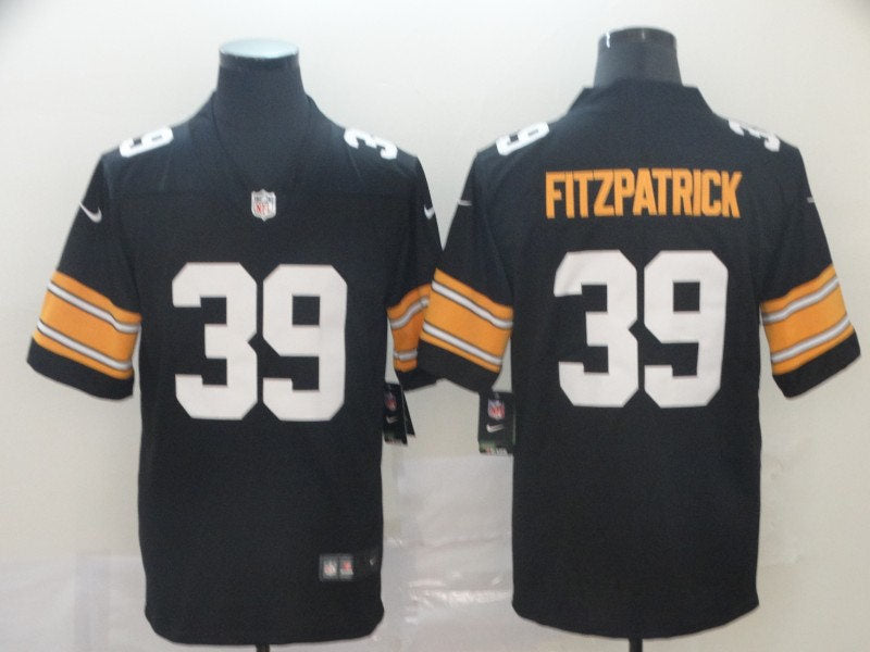 Men’s Pittsburgh Steelers #39 Minkah Fitzpatrick Nike Black Alternate  Football Jersey