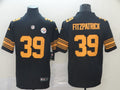 Men’s Pittsburgh Steelers #39 Minkah Fitzpatrick Nike Black Vapor Untouchable Color Rush Jersey