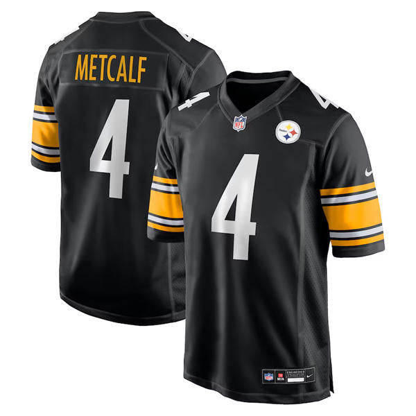 Men’s Pittsburgh Steelers #4 DK Metcalf Nike Black Vapor F.U.S.E. Limited Jersey