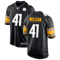 Men’s Pittsburgh Steelers #41 Payton Wilson Nike Black Vapor Limited Player Jersey