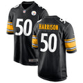 Men’s Pittsburgh Steelers #50 Malik Harrison Nike Black Vapor F.U.S.E. Limited Jersey