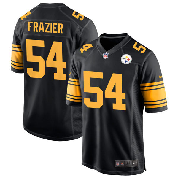 Men’s Pittsburgh Steelers #54 Zach Frazier Nike Black Alternate 2 Vapor F.U.S.E. Limited Jersey