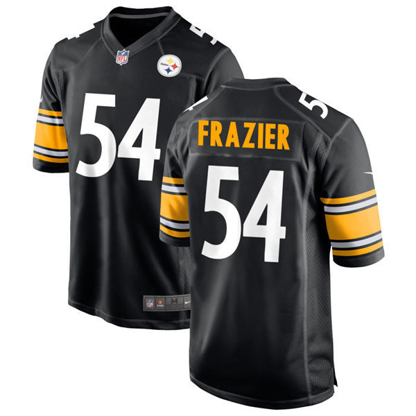 Men’s Pittsburgh Steelers #54 Zach Frazier Nike Black Vapor Limited Player Jersey