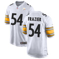 Men’s Pittsburgh Steelers #54 Zach Frazier Nike White Vapor Limited Player Jersey