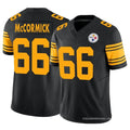 Men’s Pittsburgh Steelers #66 Mason McCormick Nike Black Alternate 2 Vapor F.U.S.E. Limited Jersey