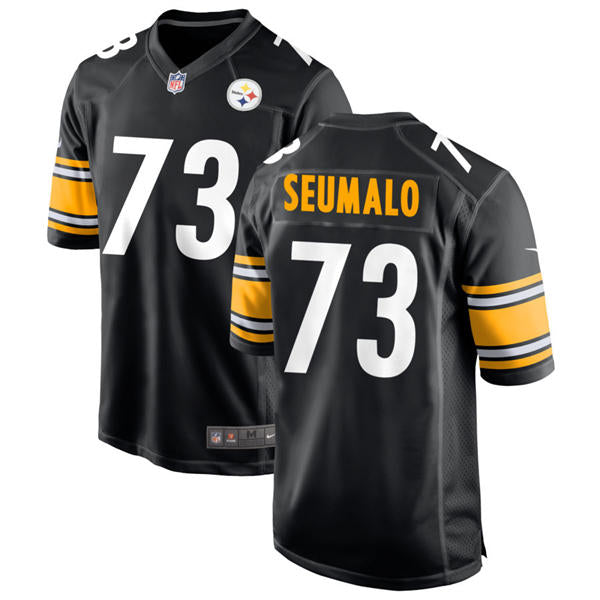 Men’s Pittsburgh Steelers #73 Isaac Seumalo Nike Black Vapor F.U.S.E. Limited Jersey