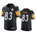 Men’s Pittsburgh Steelers #83 Connor Heyward Nike Black Vapor Limited Player Jersey