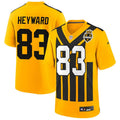 Men’s Pittsburgh Steelers #83 Connor Heyward Nike Gold Alternate 1933 Throwback Game Jersey