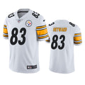 Men’s Pittsburgh Steelers #83 Connor Heyward Nike White Vapor Limited Player Jersey