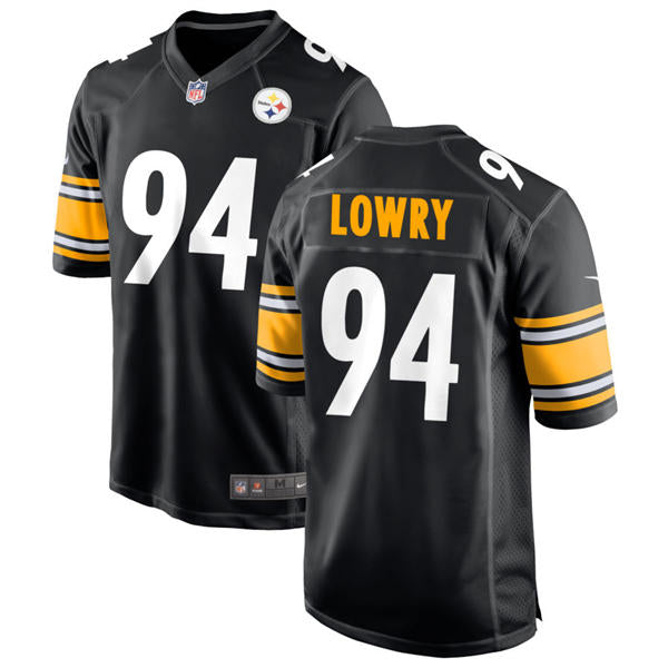 Men’s Pittsburgh Steelers #94 Dean Lowry Nike Black Vapor F.U.S.E. Limited Jersey
