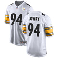 Men’s Pittsburgh Steelers #94 Dean Lowry Nike White Vapor F.U.S.E. Limited Jersey