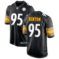 Men’s Pittsburgh Steelers #95 Keeanu Benton Nike Black Vapor F.U.S.E. Limited Jersey
