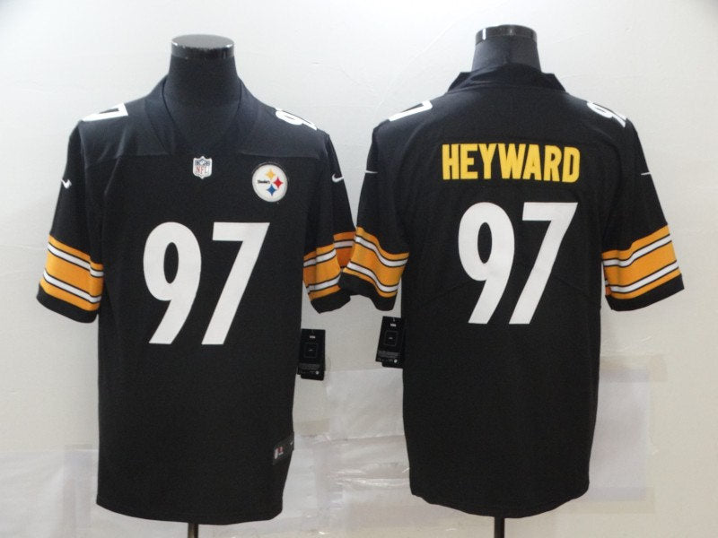 Men’s Pittsburgh Steelers #97  Cameron Heyward Nike Black Limited Football Jersey