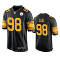 Men’s Pittsburgh Steelers #98 DeMarvin Leal Nike Black Alternate 2 Vapor F.U.S.E. Limited Jersey