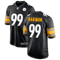 Men’s Pittsburgh Steelers #99 Derrick Harmon Nike Black Vapor F.U.S.E. Limited Jersey