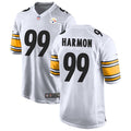 Men’s Pittsburgh Steelers #99 Derrick Harmon Nike White Vapor F.U.S.E. Limited Jersey