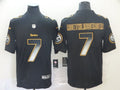 Men’s Pittsburgh Steelers Ben Roethlisberger #7 Black Authentic Jersey