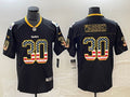 Men’s Pittsburgh Steelers Jaylen Warren #30 Black Jersey
