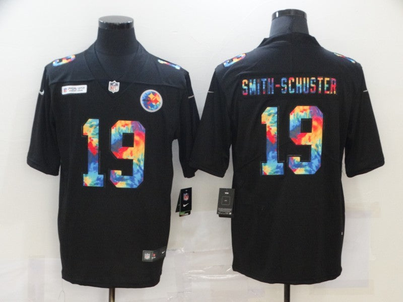 Men’s Pittsburgh Steelers JuJu Smith-Schuster #19 Black Jersey